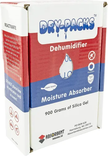 Vista 7 de Dry-Packs Caja deshumidificadora de gel de sílice de 7.05 oz - DP200BOX