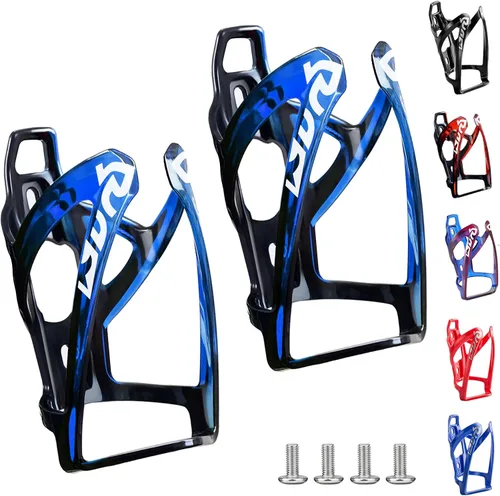Vista 10 de Suruid Portabotellas de agua para bicicleta, ultraligero, soporte universal para botellas de bicicleta, ciclismo, MTB, bicicletas
