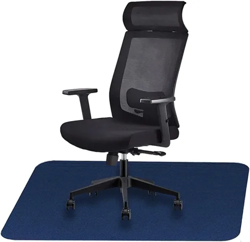 Vista 11 de Icegrey Tapete para silla de oficina, rectangular, lavable, antideslizante, protector de suelo para suelos de madera dura y azulejos, color beige