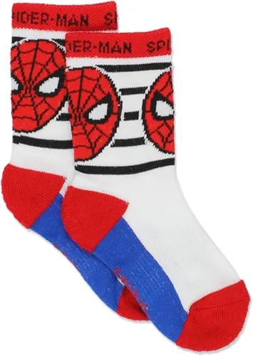 Vista 3 de Super Hero Adventures Spider-Man - Paquete de 6 calcetines para niños pequeños Multi