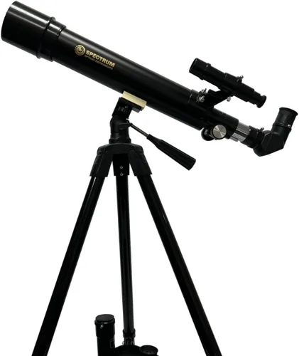 Vista 9 de Telescopio SpectrumOI para niños y adultos, regalo de astronomía, refractor de apertura de 2.362 in con bolsa de transporte y soporte para teléfono