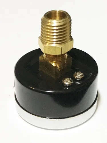 Vista 2 de Sellerocity Kit de manómetro y buje de alta resistencia compatible con cable Dewalt Devilbiss Porter 5130205-00
