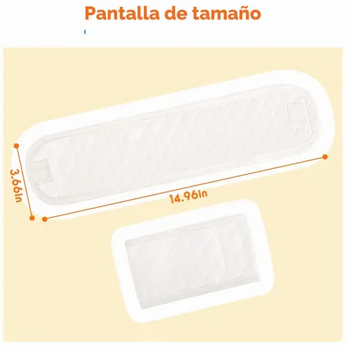 Vista 2 de Liitrton 10 PCS White Cotton Baby Belly Button Band for 0-12 Months 10 piezas: Blanco Clásico
