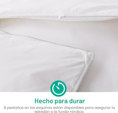 Vista 4 de APSMILE Edredón de Fibras de Plumas de Todas las Estaciones Tamaño King - Inserto de Edredón Ultra Suave de Alto Poder de Relleno Colección