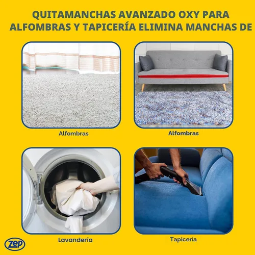 Vista 4 de Zep ZUOXSR32 Advanced Oxy - Removedor de manchas para alfombras y tapicería