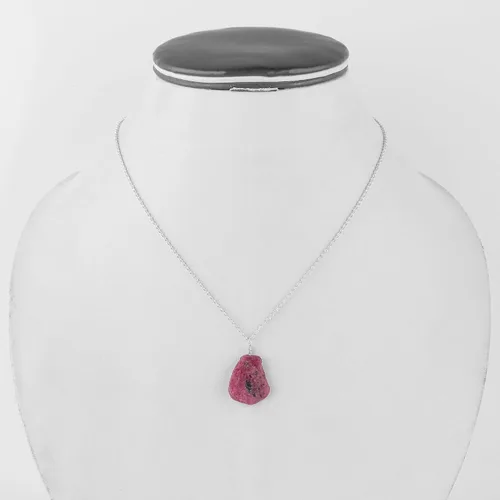 Vista 16 de Collar de piedras preciosas crudas