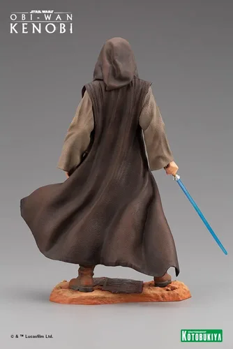 Vista 9 de ARTFX SW201 Star Wars OBI-Wan Kenobi - Figura de montaje simple prepintada de PVC a escala 1/7