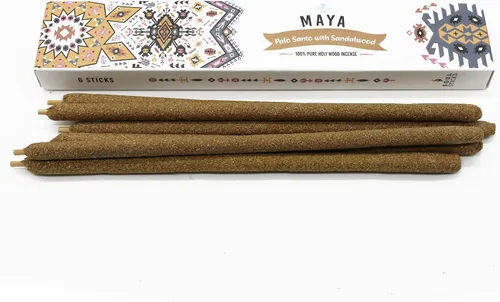 Vista 16 de SOUL STICKS Maya Palo Santo - Varillas de incienso limpiadoras 6 varillas por paquete fabricadas en Perú (Palo Santo)