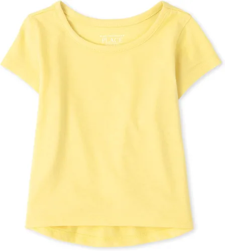 Vista 8 de The Children's Place Camiseta básica de capas para bebés y niñas pequeñas