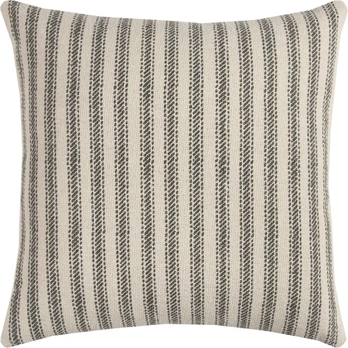 Vista 9 de Rizzy Home T11038 Almohada decorativa solo funda 20 x 20 pulgadas gris/neutro/marrón Gris/Neutral/Marrón
