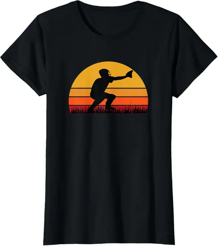 Vista 51 de Baseball Beisbol - Camiseta de jugador de pelota de defensa atrapante, Negro, S