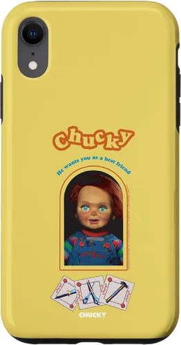Vista 25 de Chucky Caja de estilo vintage para iPhone 17