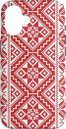 Vista 32 de Funda para iPhone 17 con diseño de Thobe para mujeres árabes de Palestina