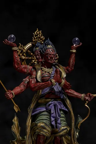Vista 6 de Kaiyodo Kt Project Kt-025 Takeya Style Jizai Okimono (edición Ashura) figura de acción