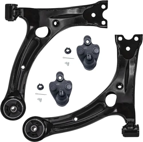 Vista 57 de Detroit Axle - 4 piezas de brazos de control traseros para Ford C-Max, Focus, Mazda 3 5, Volvo C30, C70, S40, V50, 4 brazos de control superiores e