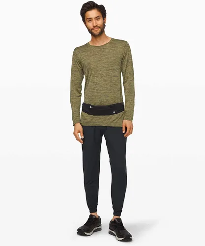 Vista 4 de Lululemon Cinturón Fast and Free Run (negro, talla SM), Negro