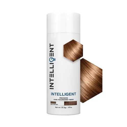 Vista 6 de INTELLIGENT - Fibras voluminizadoras de precisión para el cabello fino - Negro natural Cobertura indetectable para hombres y mujeres 6 tonos