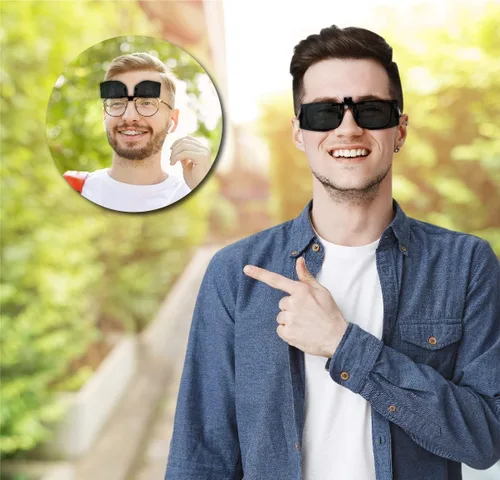 Vista 13 de POLARS DESIGN Gafas de sol polarizadas con clip sobre lentes de miopía graduadas