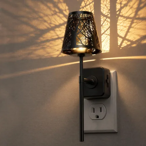 Vista 44 de L LOHAS LED Luz nocturna, luces nocturnas modernas que se enchufan a