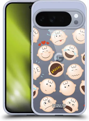 Vista 43 de Head Case Designs Funda de gel con licencia oficial de Peanuts Charlie Brown [protección de grado militar] compatible con Google Pixel 4