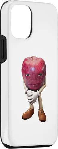 Vista 3 de Carcasa para iPhone 15 Me Asf Apple Funny Apple Face Meme Wapple