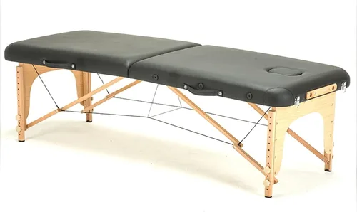 Vista 22 de Mesa de masaje profesional, 2 camas plegables con reposacabezas + reposabrazos + bolsa de hombro para extensiones de pestañas, spa, mesa de tatuaje
