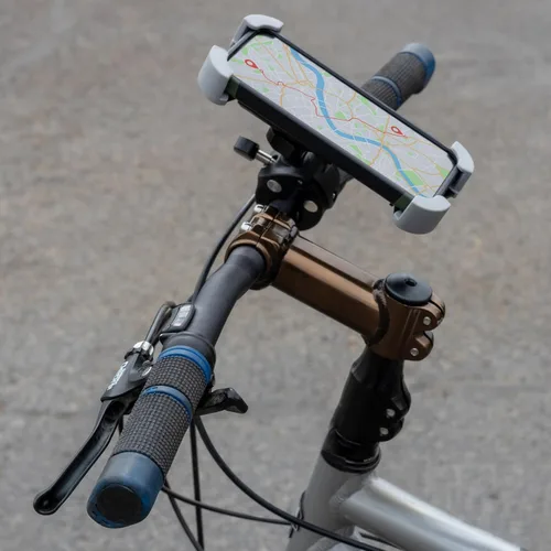 Vista 6 de ProActive Sports Soporte universal para teléfono con rotación de 360 grados para carritos de golf, carritos de equitación de golf, bicicleta