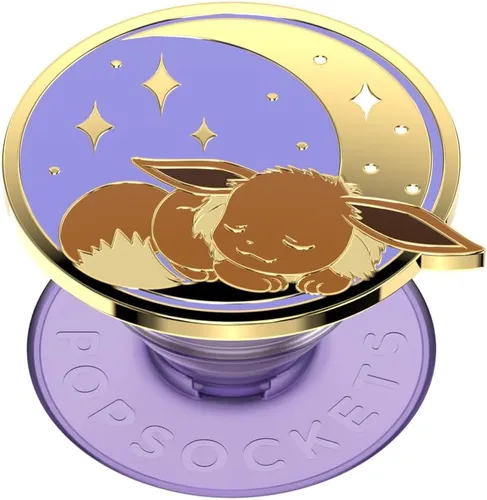 Vista 30 de PopSockets - Agarradera adhesiva para teléfono, soporte esmaltado Bulbasaur Bulbasaur Siesta