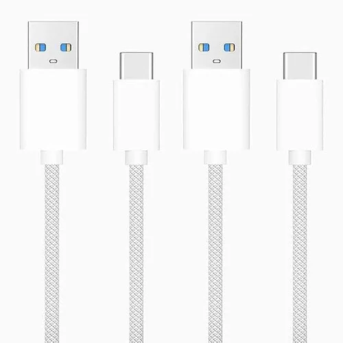 Vista 21 de Cable corto USB A a USB C 3.1 de 6 pulgadas, 0.5 pies, cable de transferencia de datos de alta velocidad de 10 Gbps compatible con MacBook Pro, iPad