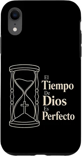 Vista 29 de Fe Cristiana El Tiempo De Dios ES Perfecto Cross - Carcasa para iPhone 16