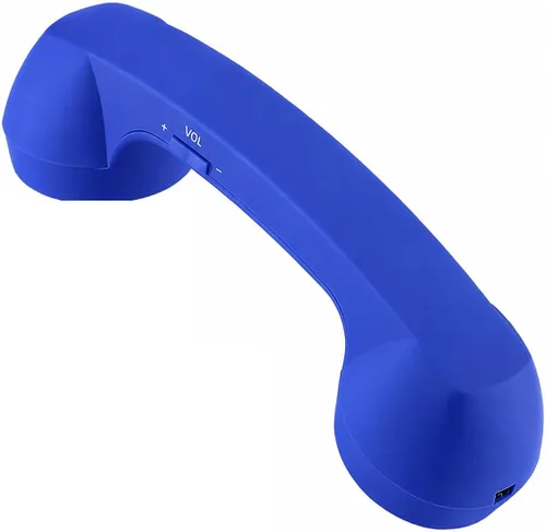 Vista 9 de Auricular de teléfono retro con Bluetooth inalámbrico y USB, a prueba de radiación para teléfonos celulares, cómodo para llamadas (Negro)
