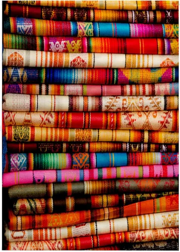 Vista 6 de 3dRose Paño de lavado 11x12 para rostro y cuerpo - Ecuador, Quito, Otavalo Artesanía Market. Mantas textiles de recuerdo. Cindy Miller Hopkins