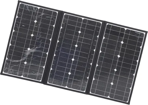 Vista 4 de Generic 200W Flexible Foldable Solar Panel Charger for RV Car Boat, Water Portable Solar Panel for Outdoor Activities
