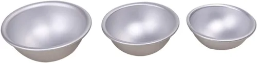 Vista 5 de 6pcs moldes para hornear caseros cuerpo lavado bañera metal acero inoxidable