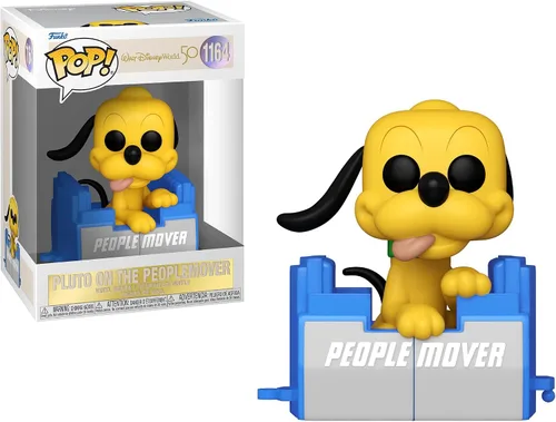 Vista 4 de Funko Pop! Disney: Walt Disney World - Juego de coleccionistas del 50 aniversario – El juego de 3 figuras incluye: People Mover Minnie, People Mover