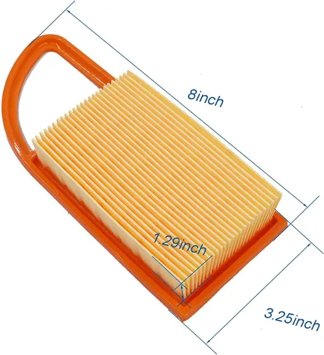 Vista 4 de 5 unids 4282-141-0300 Filtro de Aire Reemplazo para Stihl BR600 BR500 BR550 4282 141 0300B Mochila Sopladores Piezas