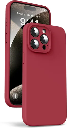 Vista 25 de Supdeal Funda de silicona líquida para iPhone Air - [Protección total para la cámara] [Forro de microfibra suave antiarañazos] Funda de teléfono