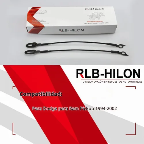 Vista 3 de RLB-HILON - Cable para portón trasero compatible con Dodge Ram 1500 2500 3500