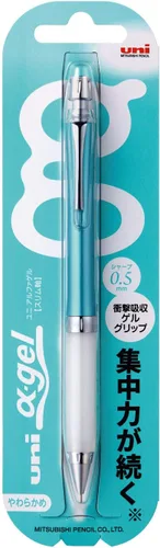Vista 2 de Portaminas Pilot Uni Alpha-Gel fino, de 0.02", Turquoise Turquesa