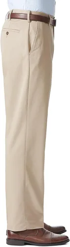 Vista 3 de Dockers Pantalones caqui cómodos de ajuste relajado para hombre