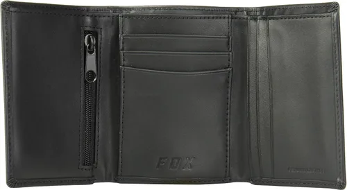 Vista 4 de Fox Racing Cartera de cuero triple para hombre