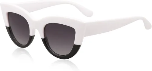 Vista 2 de SOJOS Retro Small Vintage Cateye Sunglasses for Women Cute Fashion UV400 Sunnies SJ2939