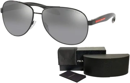 Vista 3 de Prada PS53PS - Gafas de sol piloto para hombre, incluye kit de cuidado de gafas