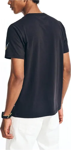 Vista 3 de Nautica Camiseta con bolsillo para hombre de forma sostenible