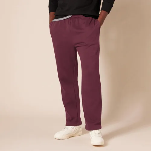 Vista 6 de Tienda Essentials - Pantalón deportivo de vellón con parte inferior abierta para hombre (disponible en tallas grandes y altas)