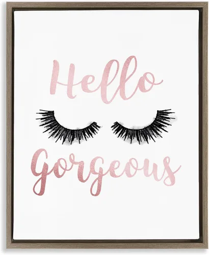 Vista 13 de Chic Shoes Glam Bookstack, 16 x 20 Inch Canvas in Floater Frame Stupell Industries · By Amanda Greenwood · Ready to hang · Fashion forward gift