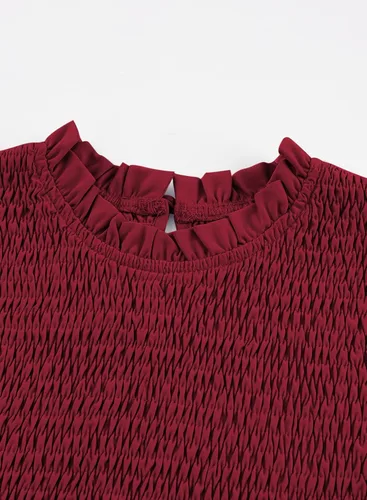 Vista 5 de blibean Vestidos de un solo hombro para niñas de 6 a 15 años