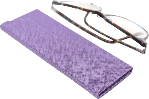 Vista 28 de Real Sic Funda para lentes de sol para hombres y mujeres, soporte magnético plegable para lentes de sol, inspirado en el color sólido