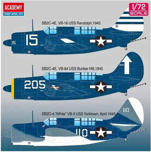 Vista 5 de Academy 1:72 - SB2C-4 USN Operación Iceberg