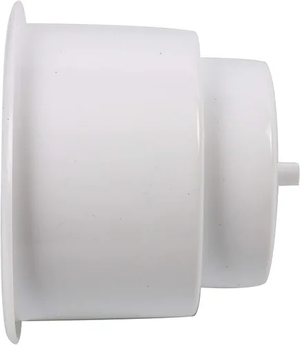 Vista 8 de Amarine Made Soporte empotrado para latas y bebidas de plástico con drenaje para barco, coche y marina, 3 piezas, color blanco